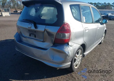 2008 Honda Fit Sport from USA, damaged, VIN JHMGD38638S064335